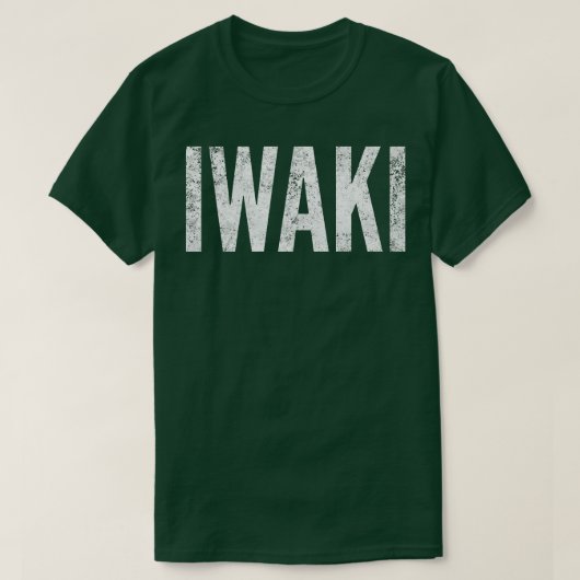 Iwaki Japan erschüttert Grafik T-Shirt (Design vorne)