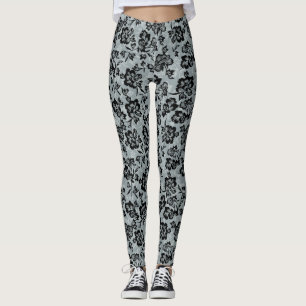 Iwalani Vintag Hawaiian Floral Leggings