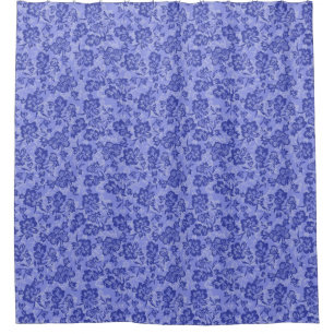 Iwalani Vintag Hawaiian Lilac Floral Duschvorhang