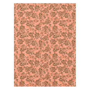 Iwalani Vintage Hawaiian Papaya Floral Tischdecke
