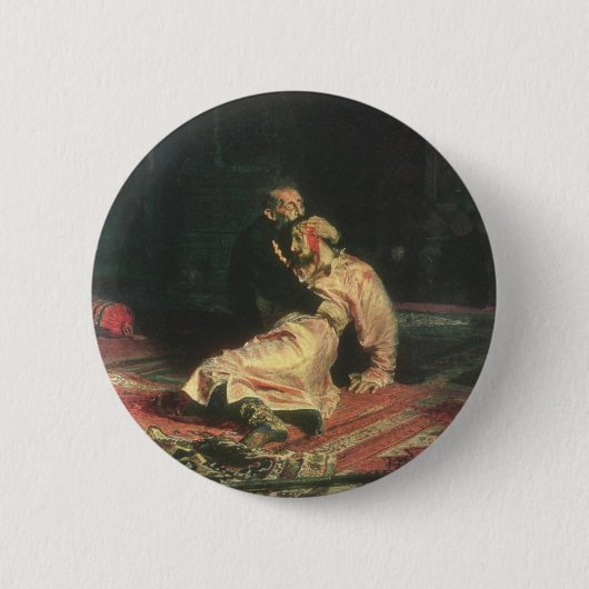 Iwan das schreckliche und sein Sohn Button (Vorderseite)