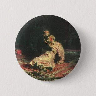 Iwan das schreckliche und sein Sohn Button