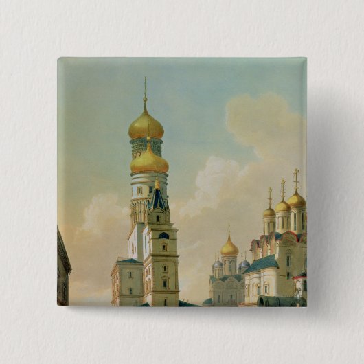 Iwan der große Glockenturm im Moskau Button (Vorderseite)