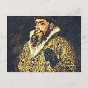 Iwan der Schreckliche Postkarte