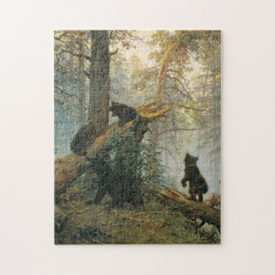 Iwan Schischkin - Morgen in einem Kiefernwald (188 Puzzle