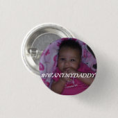 #iWANTMYDADDY Knopf (Tochter-Version) Button (Vorne & Hinten)