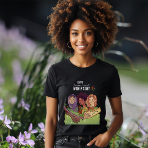 IWD 2026 Justice Rights Action Wasserfarben-T-Shir Tri-Blend Shirt