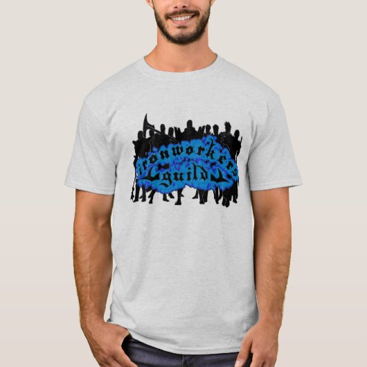 IWG Logo 'Blau " T-Shirt (Vorderseite)