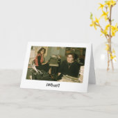 iWhat? iBirthday iCard Karte (Gelbe Blume)