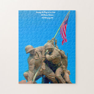 Iwo-Jima 5. Marine Division 5/02/1945 Puzzle