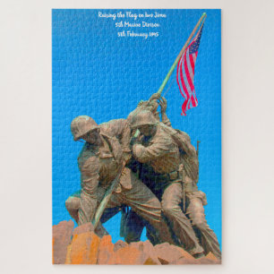 Iwo-Jima 5. Marine Division 5/02/1945 Puzzle