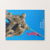 Iwo-Jima 5th Marine Devison 5.2.1945 Puzzle (Horizontal)