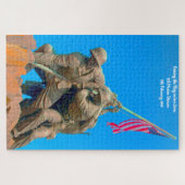 Iwo-Jima 5th Marine Devison 5.2.1945 Puzzle (Horizontal)