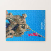 Iwo-Jima 5th Marine Devison 5.2.1945 Puzzle (Horizontal)