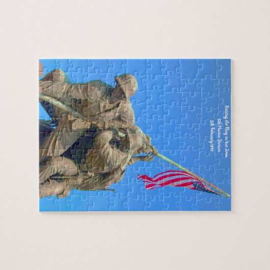 Iwo-Jima 5th Marine Devison 5.2.1945 Puzzle (Horizontal)