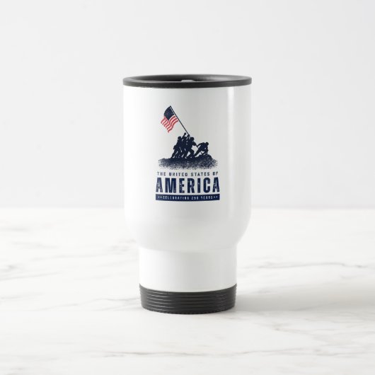 Iwo Jima Amerika 250 Reisebecher (Mittel)
