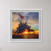 iwo jima bild leinwanddruck (Vorderseite)