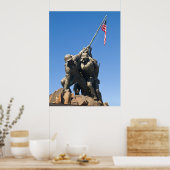Iwo Jima - Frontalansicht Poster (Küche)