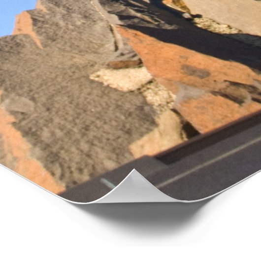 Iwo Jima - Frontalansicht Poster (Ecke)