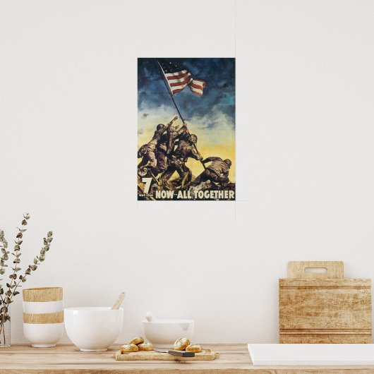 Iwo Jima: Marines Poster (Küche)
