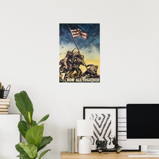 Iwo Jima: Marines Poster (Heimbüro)