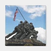 Iwo Jima Memorial in Washington DC Magnet (Vorne)