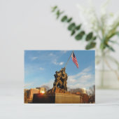 Iwo Jima Memorial Postkarte (Stehend Vorderseite)