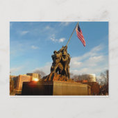 Iwo Jima Memorial Postkarte (Vorderseite)