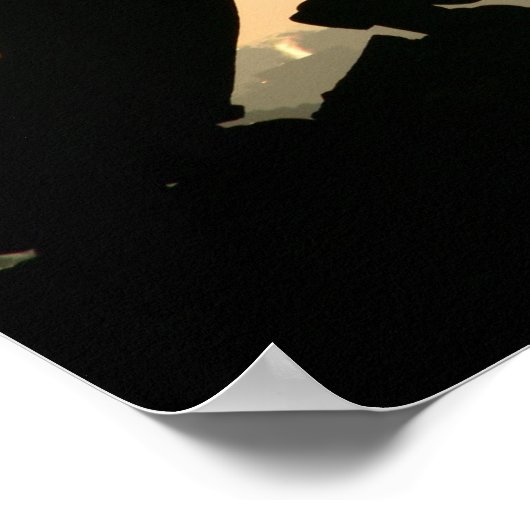 Iwo Jima Morning Poster (Ecke)