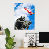 Iwo Jima - Nah Poster (Heimbüro)