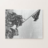 Iwo Jima Raising American Flag Puzzle (Horizontal)