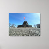 Iwo Jima Stretched Canvas Print Leinwanddruck (Vorderseite)