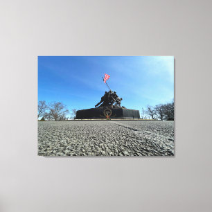 Iwo Jima Stretched Canvas Print Leinwanddruck