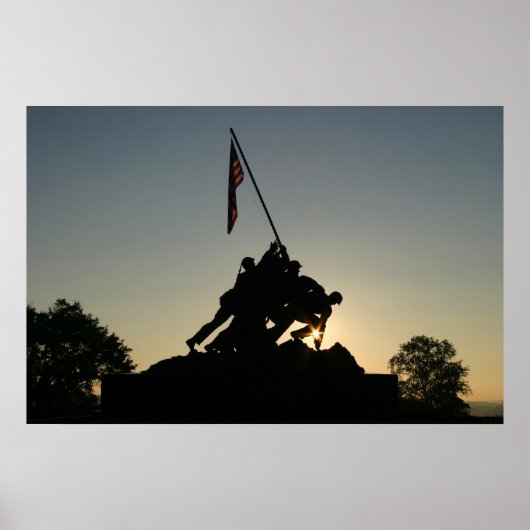Iwo Jima Sunrise Poster (Vorne)