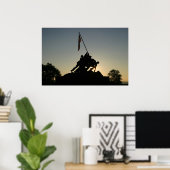 Iwo Jima Sunrise Poster (Heimbüro)