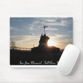 Iwojima-Denkmal am Sonnenuntergang Mousepad (Mit Mouse)