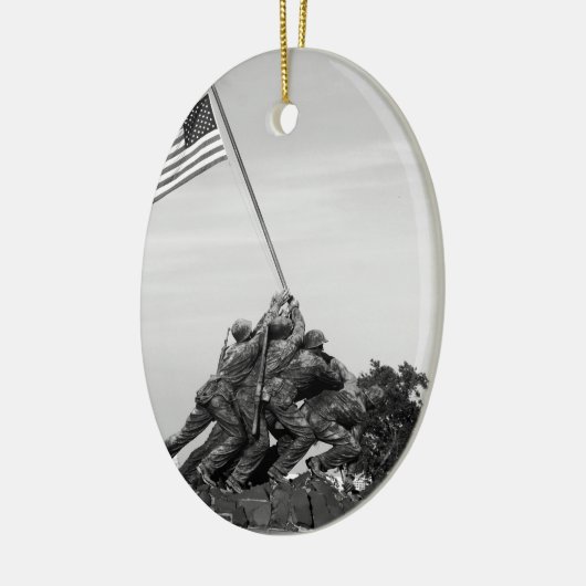 Iwojima-Denkmal Keramik Ornament (Links)