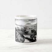 Iwojima-Strand-Malerei Kaffeetasse (Mittel)