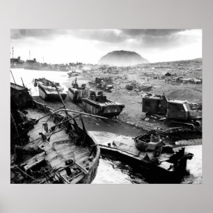 Iwojima-Strand Poster