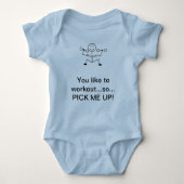 iWorkout Baby Strampler (Vorderseite)