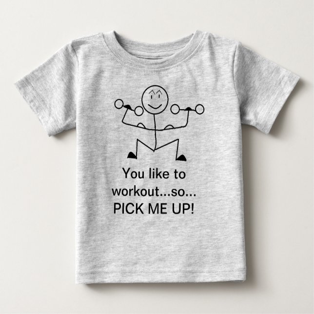 iWorkout Baby T-shirt (Vorderseite)