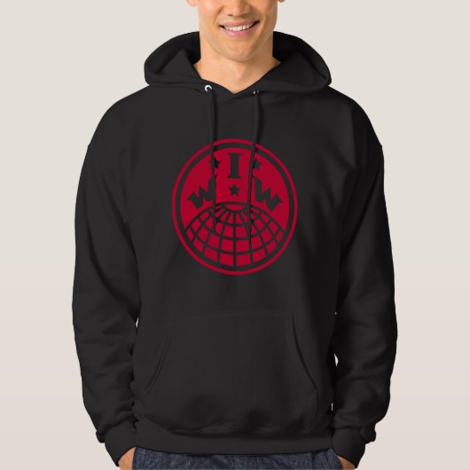IWW-Logo Hoodie (Vorderseite)