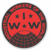 IWW-Logo - Wobbys Aufkleber (Vorderseite)