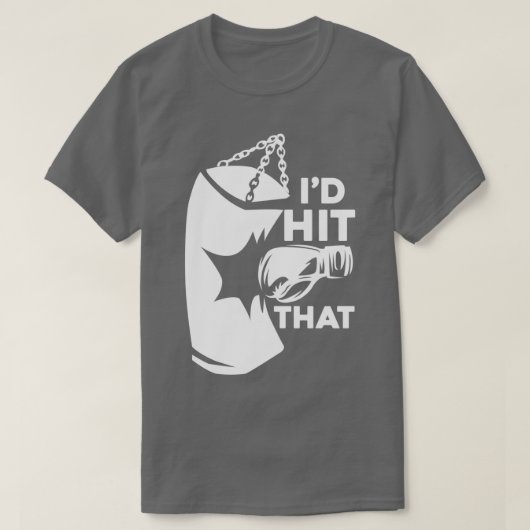 Ix27d Hit That Boxer Body Bag With A Glove Shirt G (Design vorne)