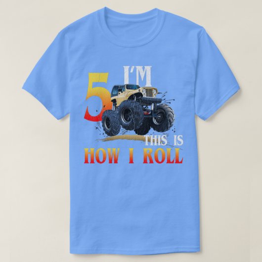 Ix27m 5 So Roll ich 5 T-Shirt (Design vorne)