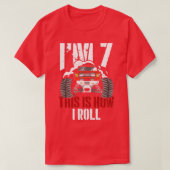 Ix27m 7 So rolle ich den 7-jährigen LKW-Racer T-Shirt (Design vorne)