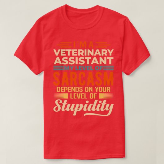 Ix27m A Veterinary Assistant 2 T-Shirt (Design vorne)