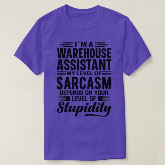 Ix27m A Warehouse Assistant 2 T-Shirt (Design vorne)