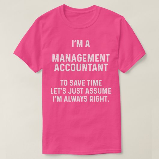 Ix27m als Managementbuchhalter für den rett von ti T-Shirt (Design vorne)