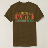 Ix27m der Auditor Funny Audit Accounting T-Shirt (Design vorne)